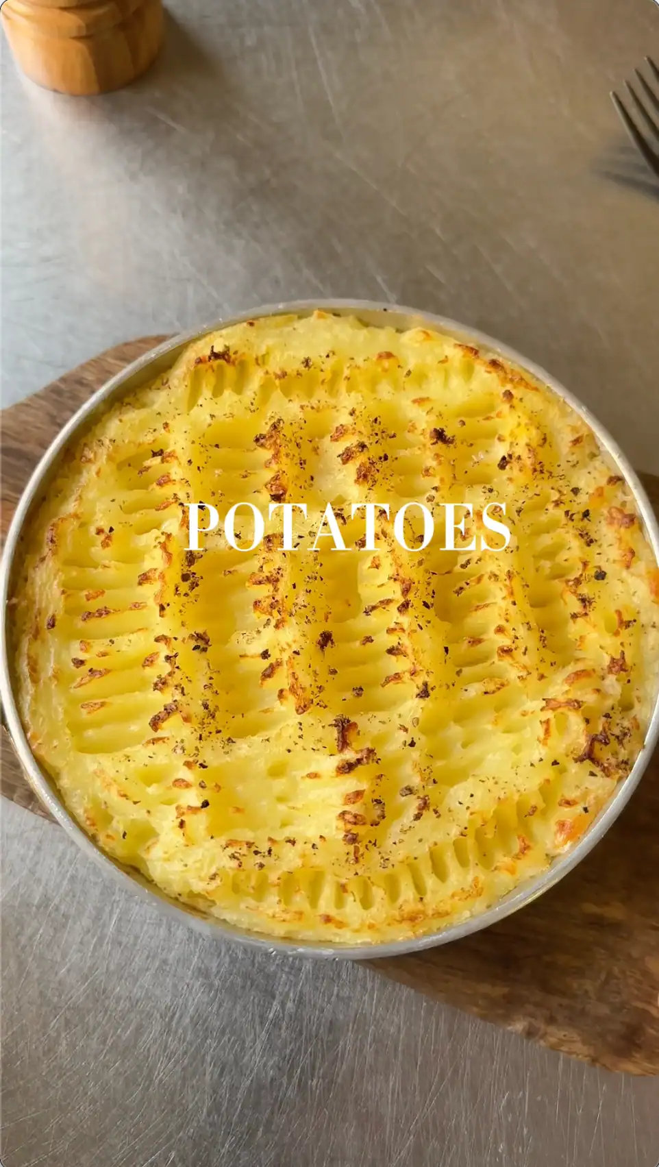 Ultimate Baked Mashed Potatoes