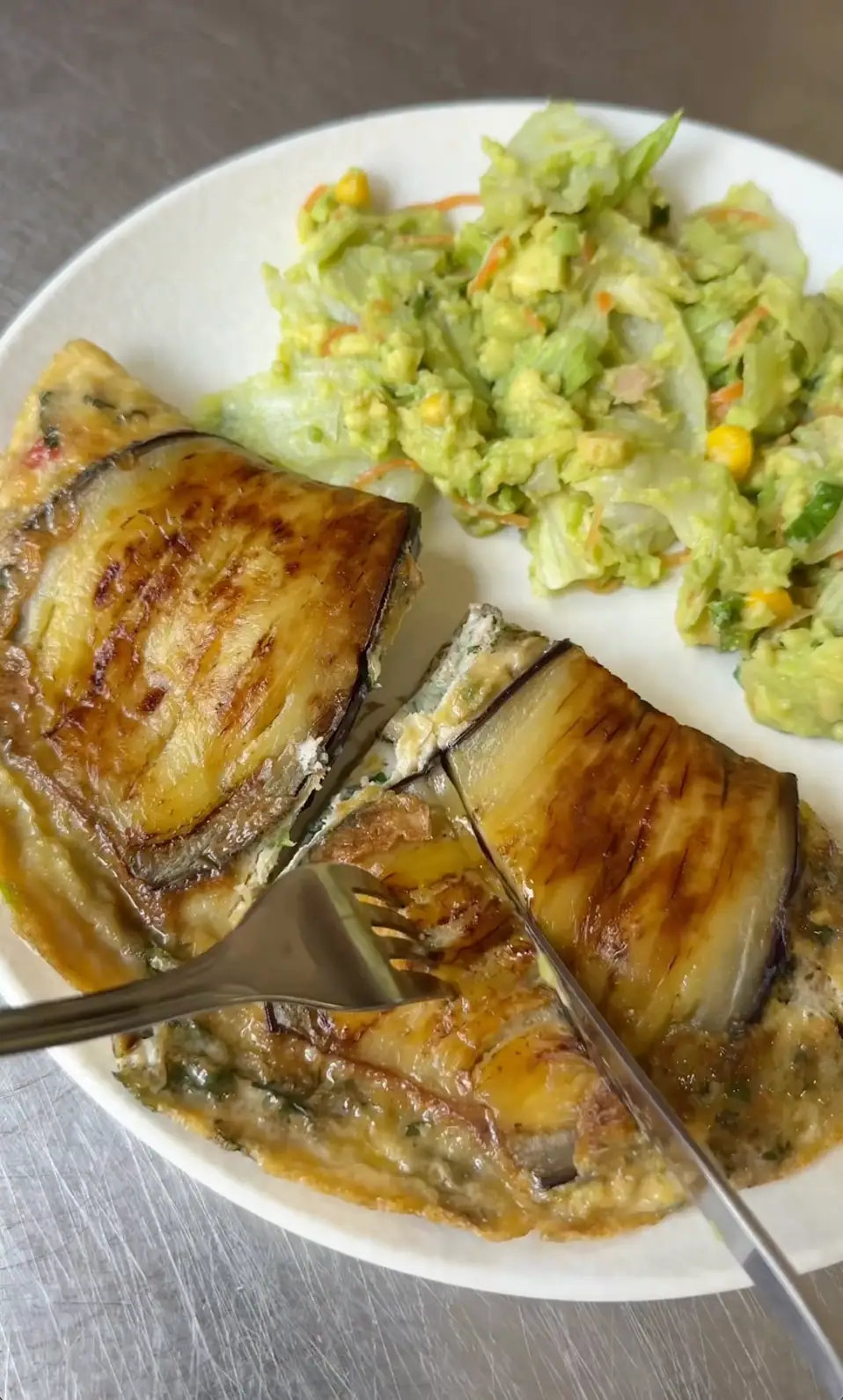 Eggplant Omelette Recipe