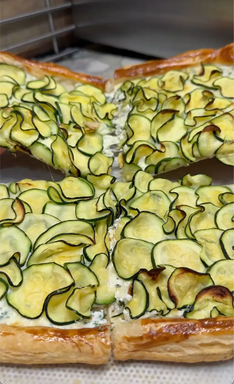 Zucchini Ricotta Tart