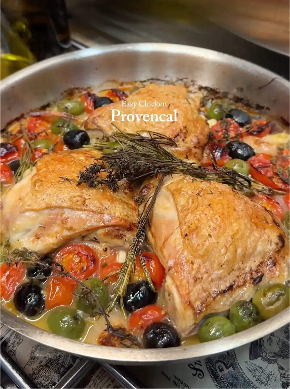 Easy Chicken Provencal!