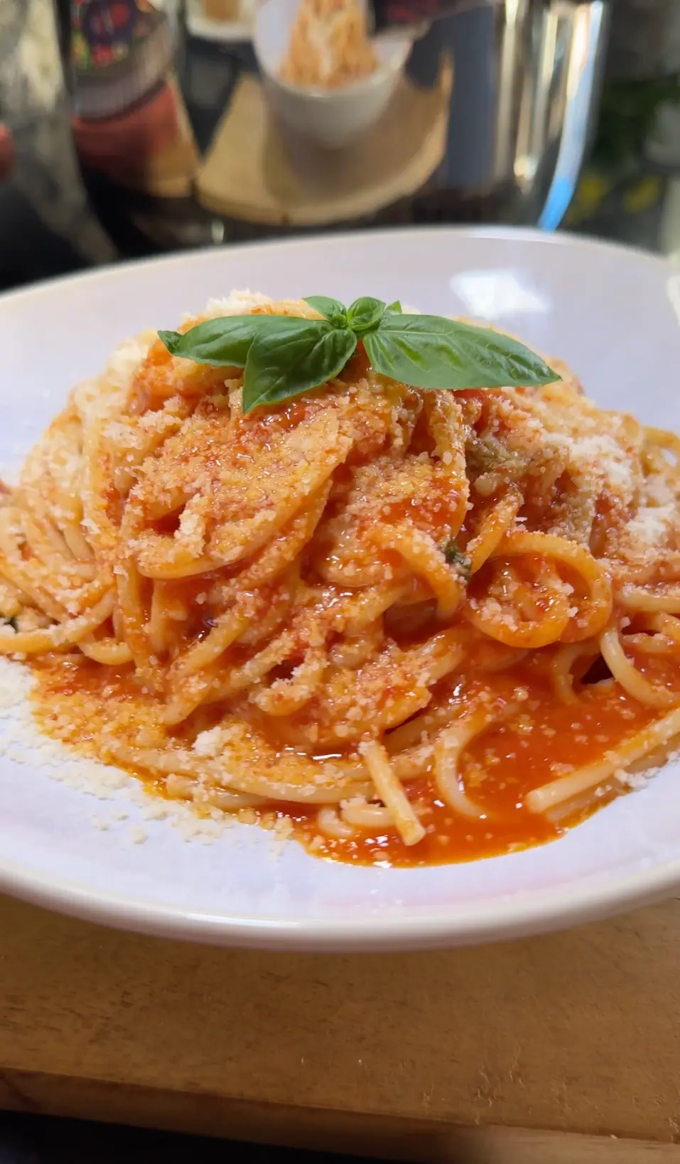 Spaghetti Al Pomodoro Recipe