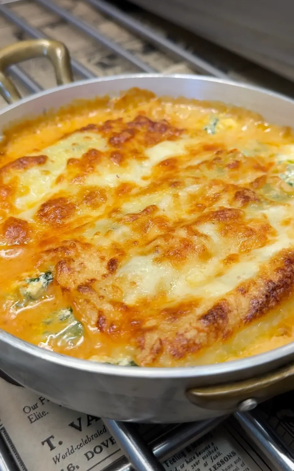Spinach and Ricotta Cannelloni