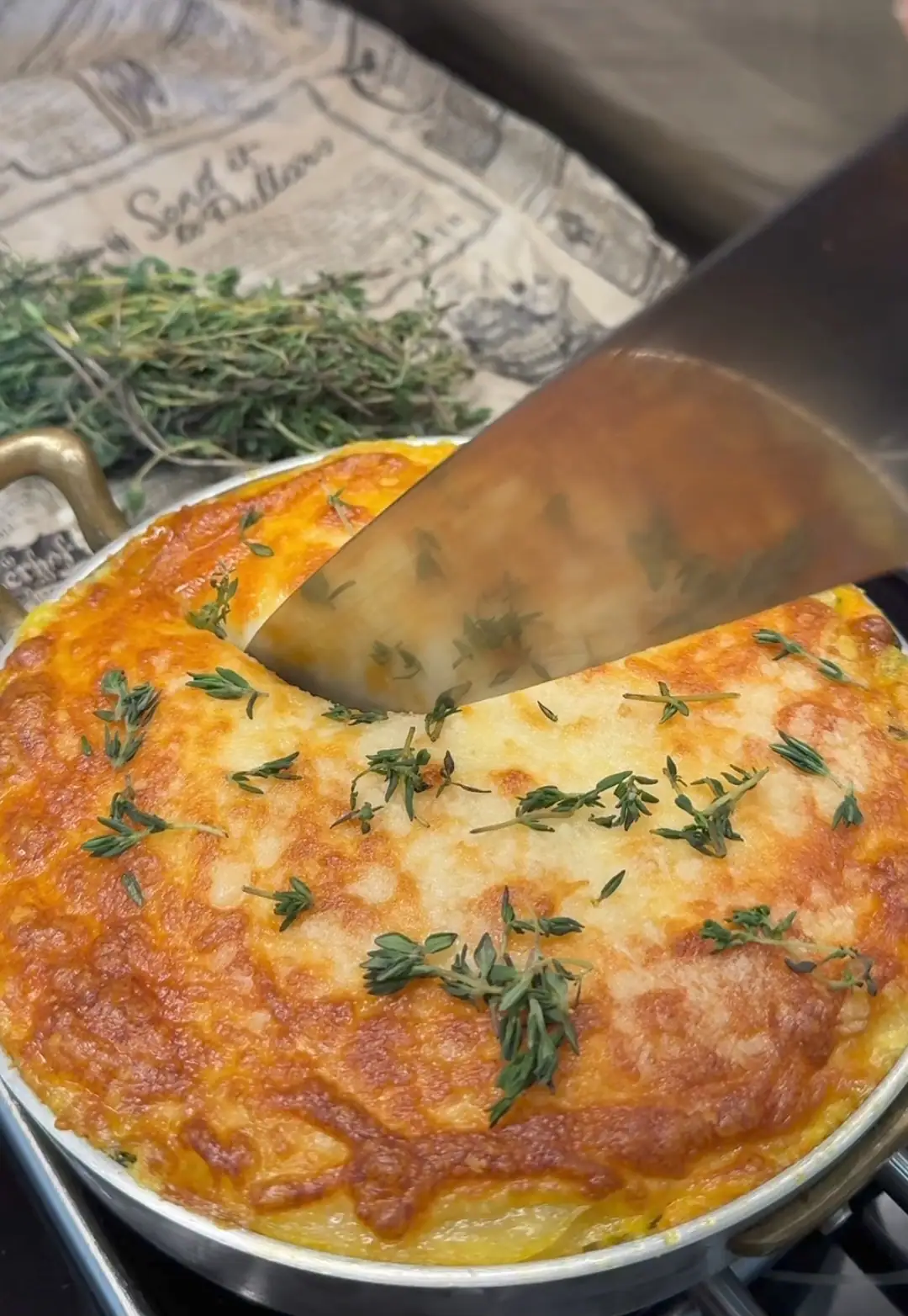 Gratin (Potatoe, spinach, carrot, cheese)