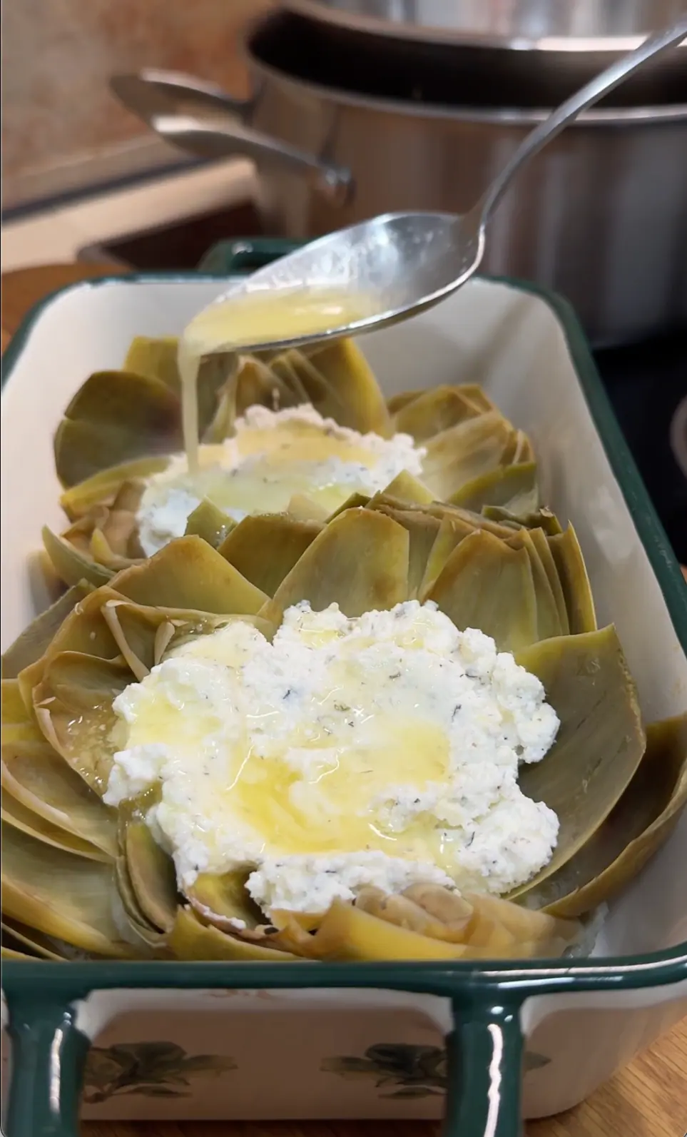 STUFFED ARTICHOKES