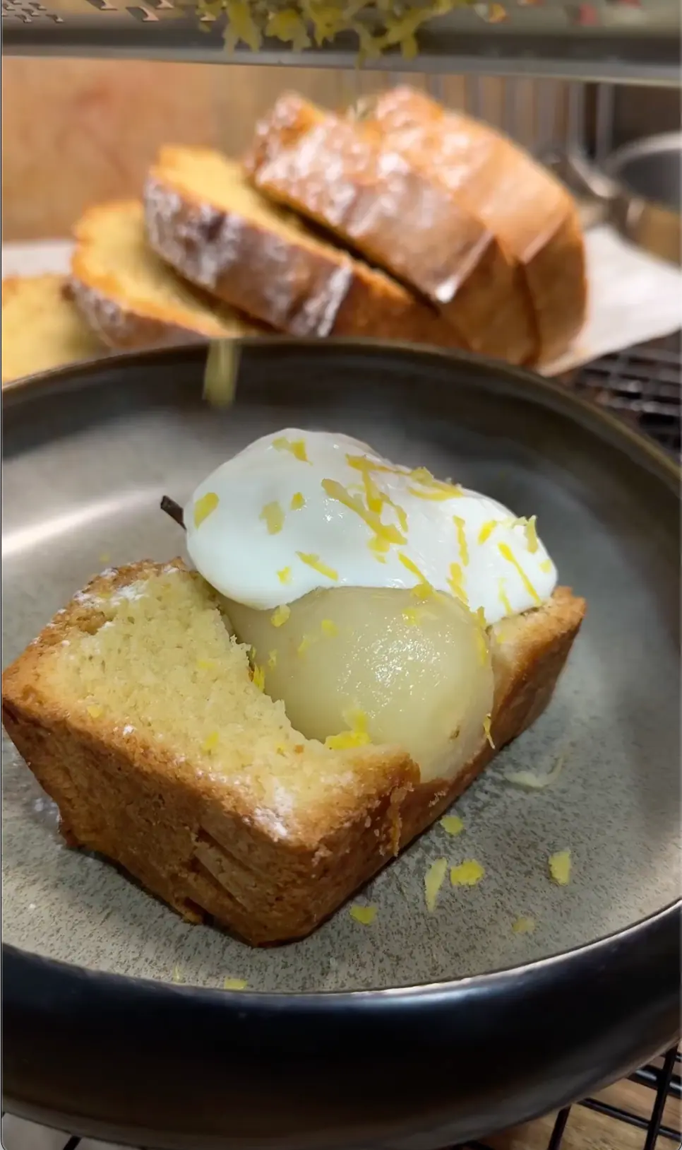 Pear Loaf Cake Recipe