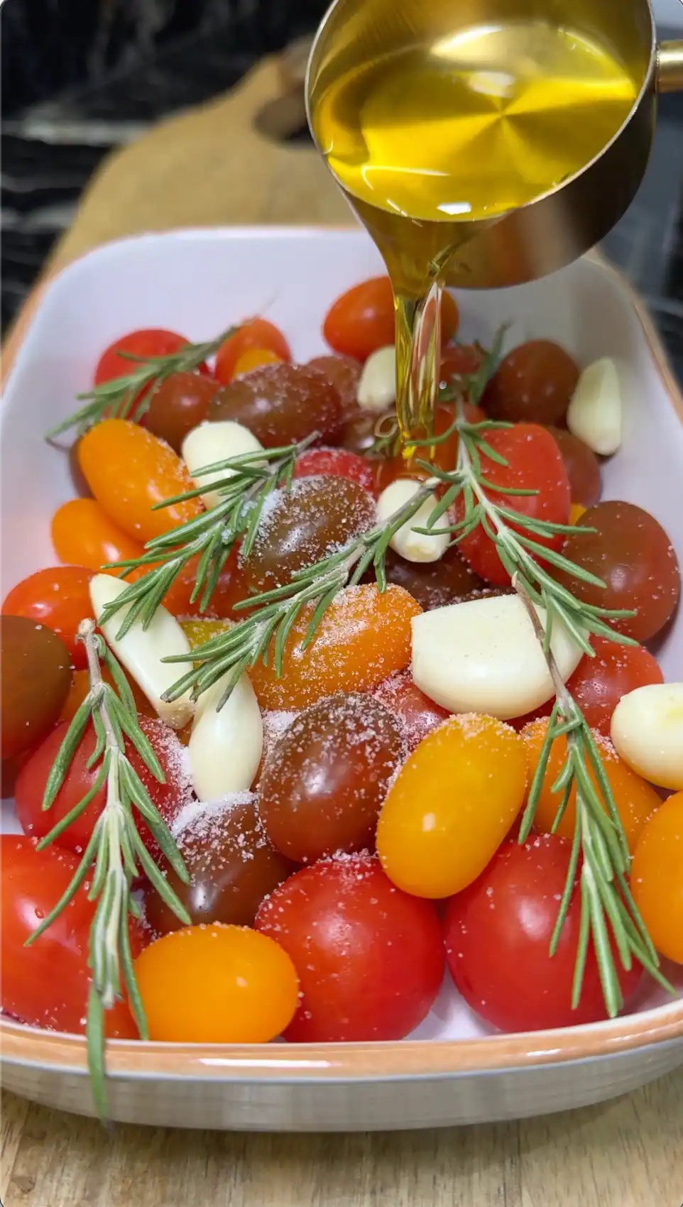 A Cozy Evening at Home: Cherry Tomato Confit