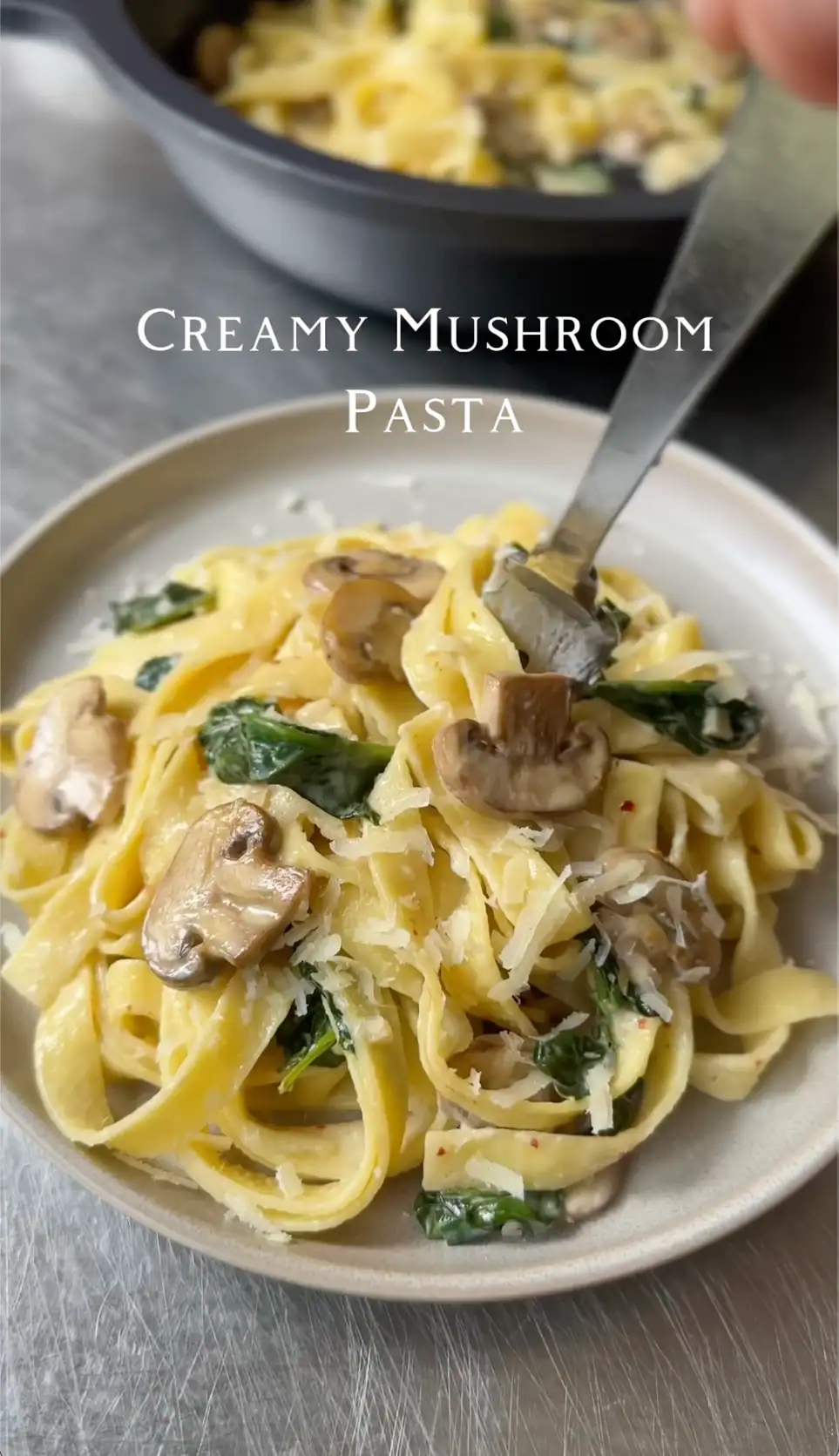 Creamy Mushroom Pasta