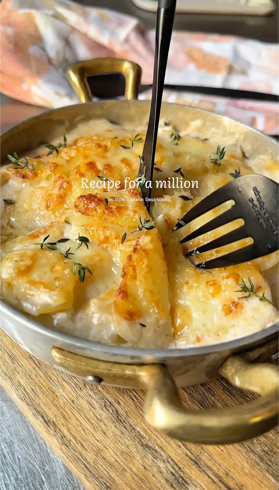 Try this creamy, cheesy gratin—it's absolutely divine!