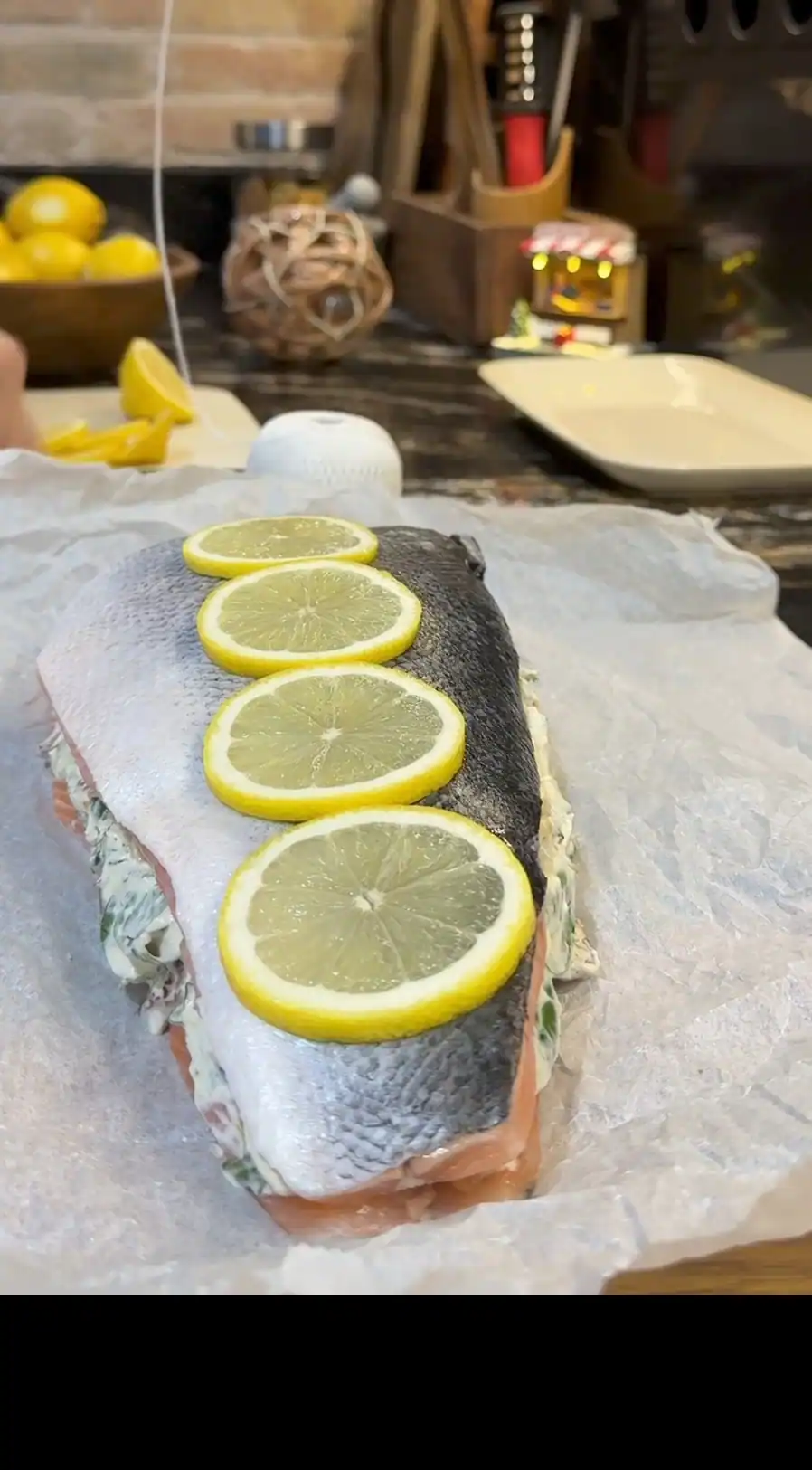 The Best Stuffed Salmon Recipe