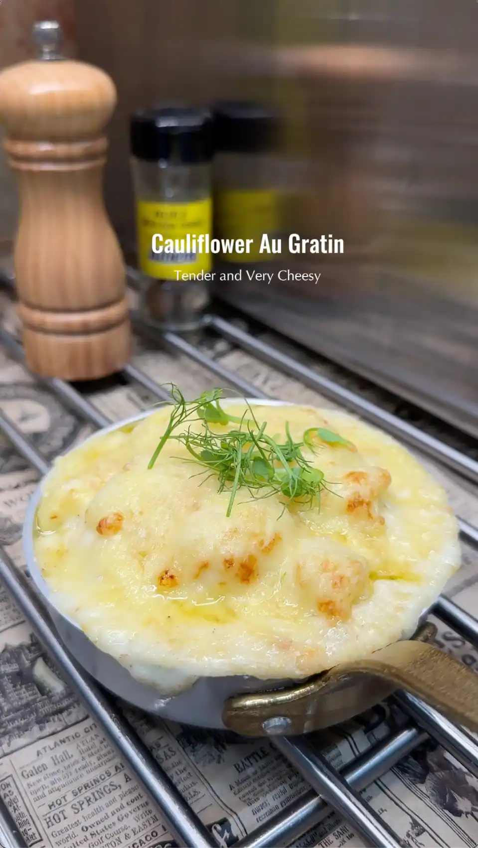 Cauliflower Au Gratin