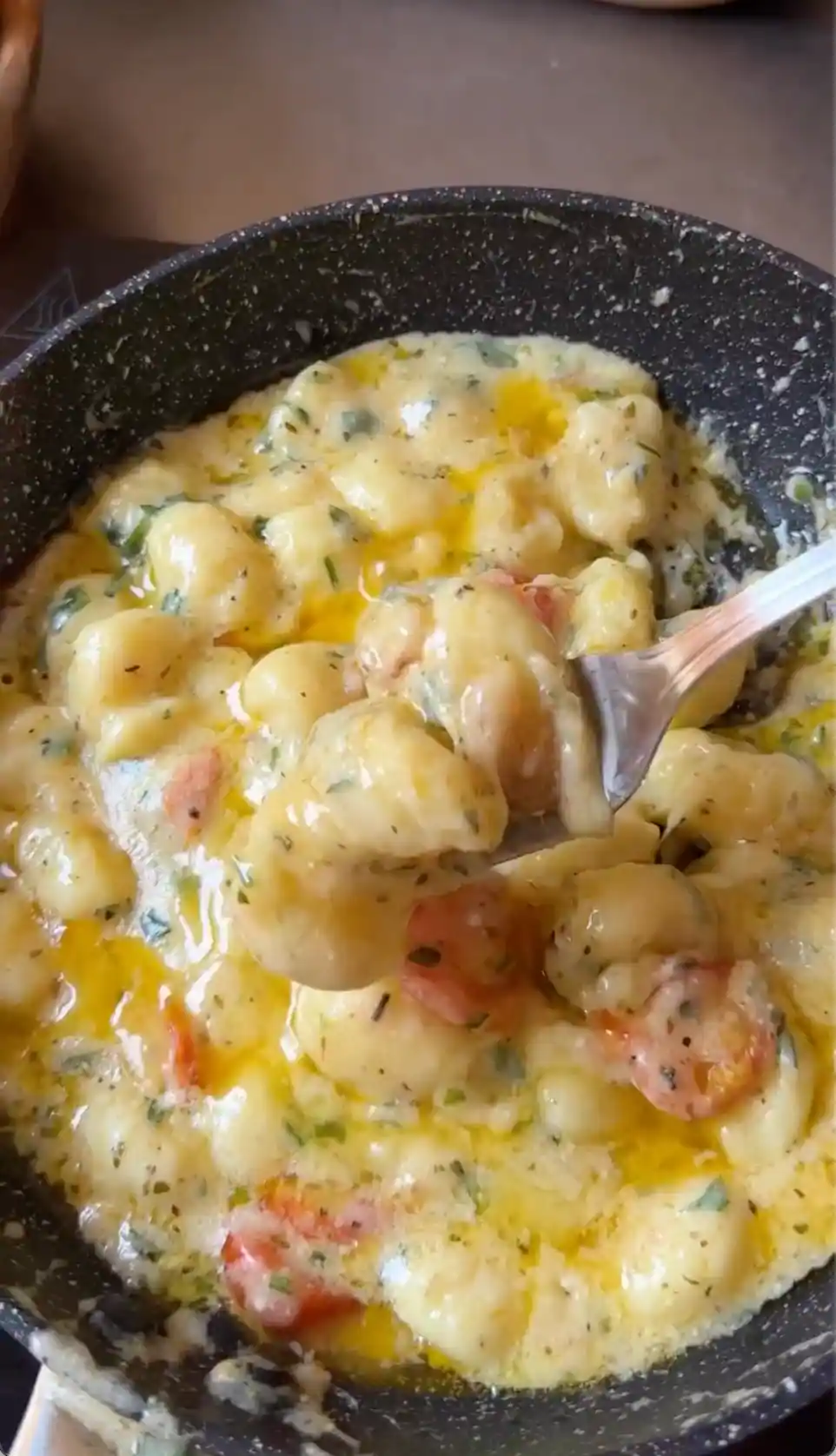 Creamy Cheesy Gnocchi