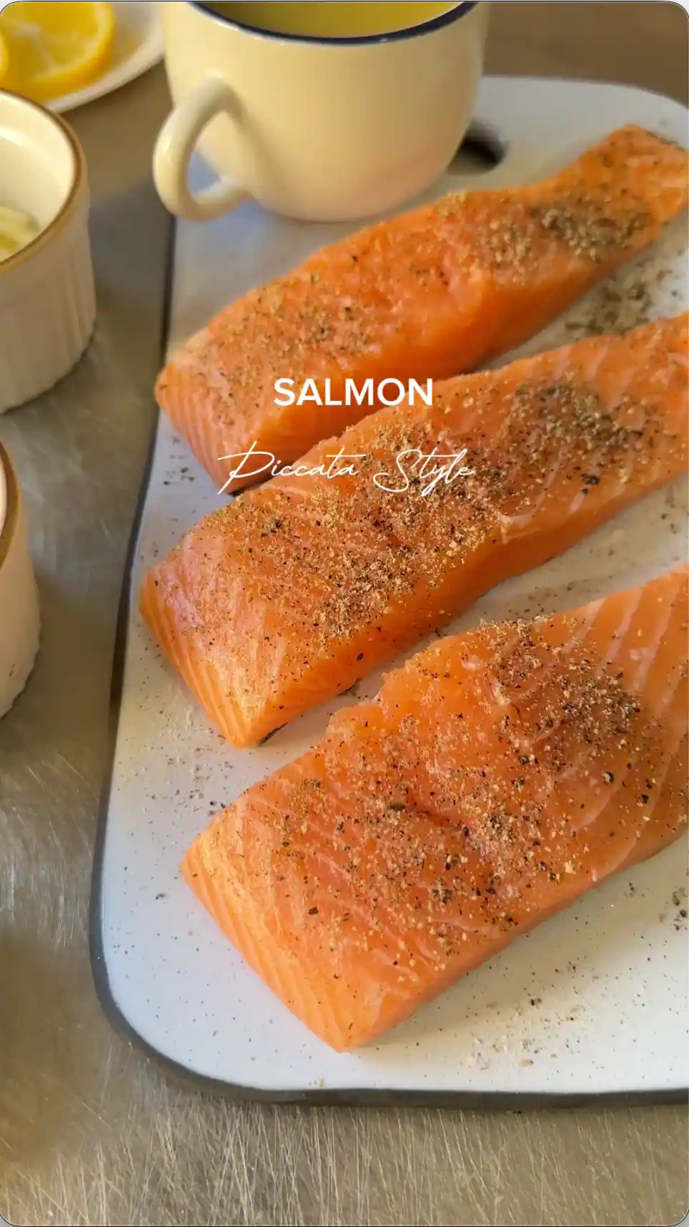 Salmon Piccata recipe