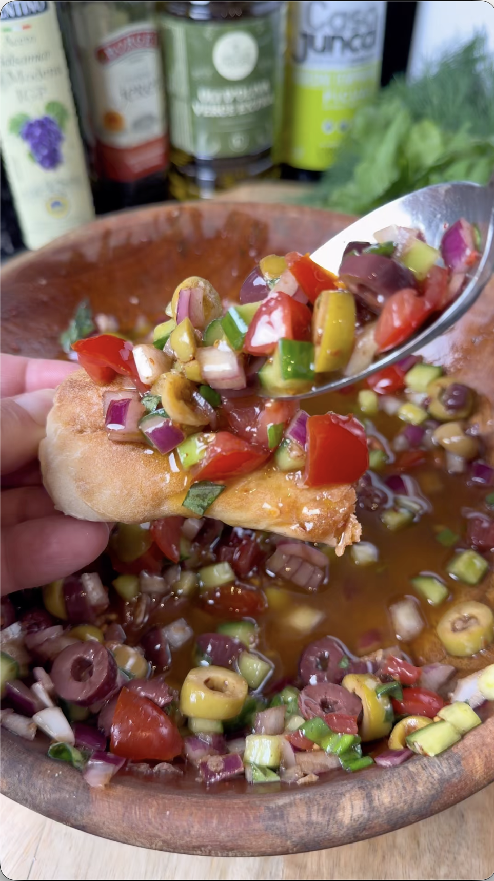 Mediterranean Tomato & Olive Appetizer