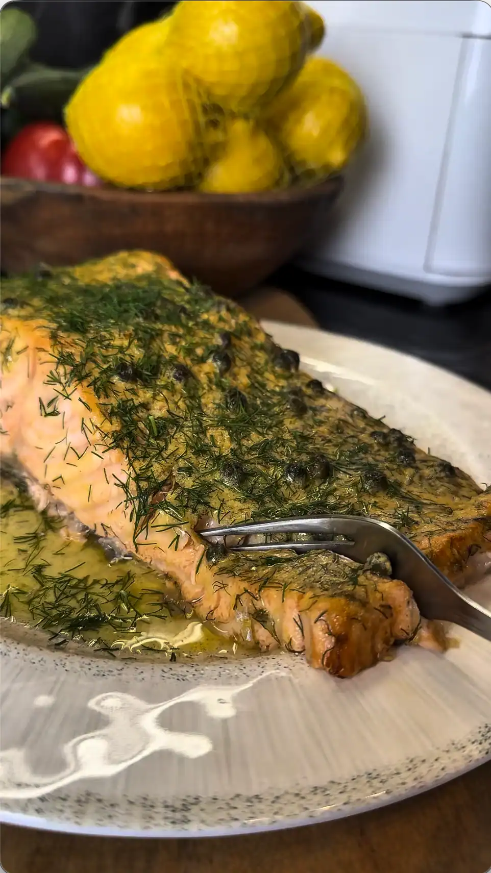 Lemon Dill Baked Salmon