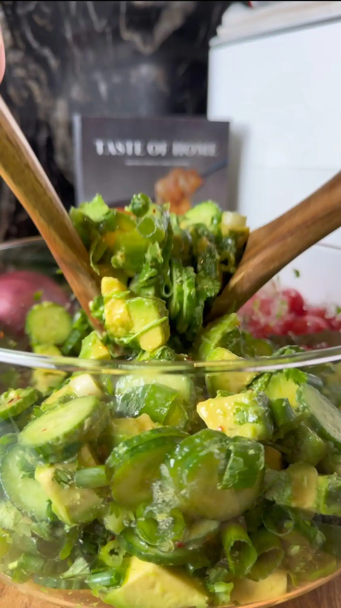 Summer Avocado & Cucumber Salad