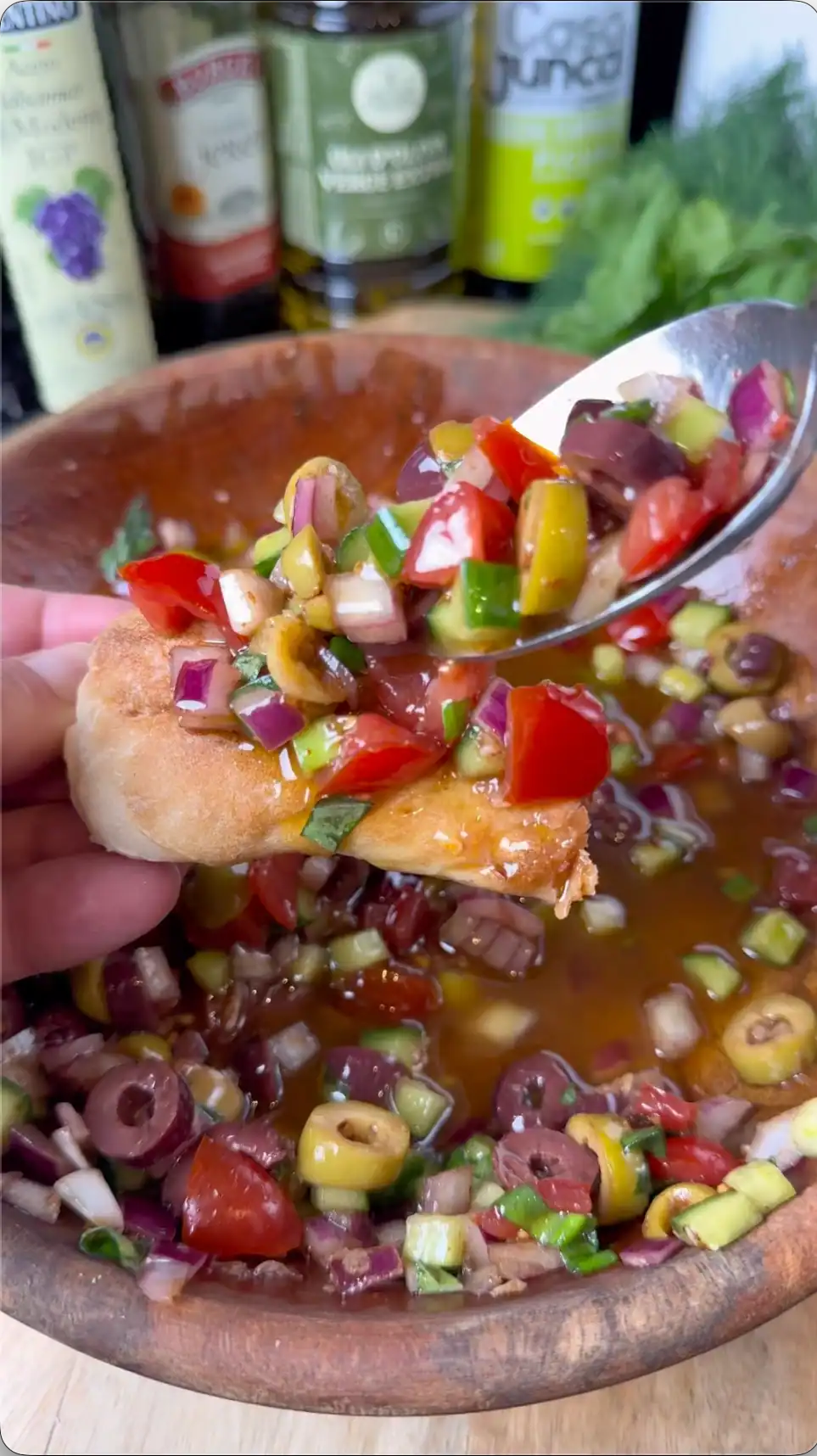 Mediterranean Tomato & Olive Appetizer